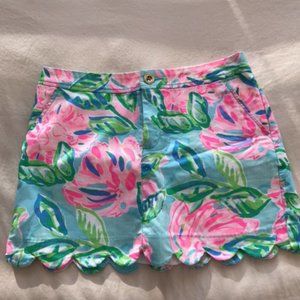 EUC Lilly Pulitzer Collette Skort Size 2